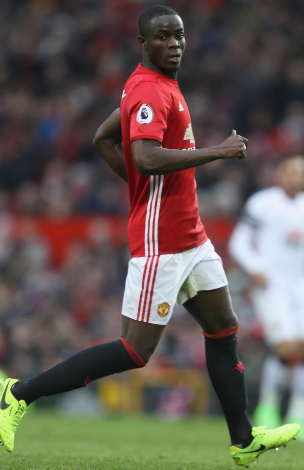  Eric Bailly stretches the tape to 6ft 2in