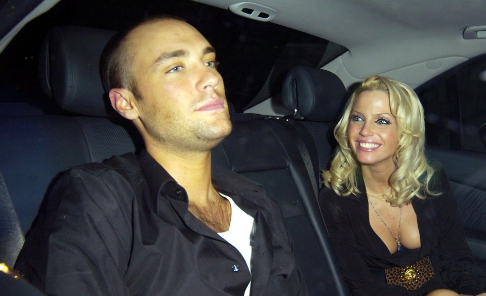 Sarah’s love life has been turbulent too and she used to date Calum Best