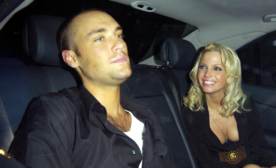  Sarah’s love life has been turbulent too and she used to date Calum Best