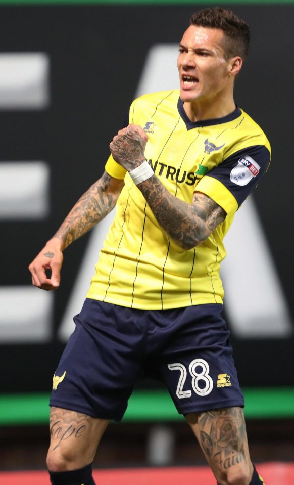  Oxford United wideman Marvin Johnson is swapping League One for what should be a Championship challenge with Middlesbrough