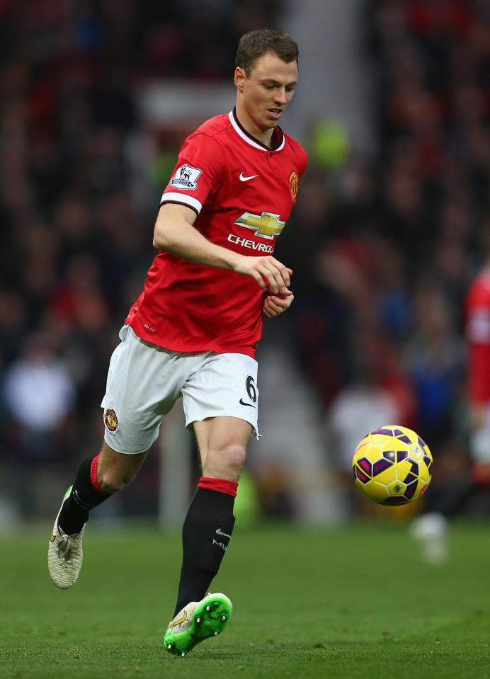  Jonny Evans played nearly 200 times for Manchester United before he was sold to West Brom