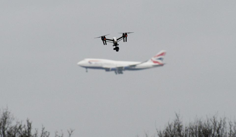  Drones near misses with passenger planes were at all-time high in 2016