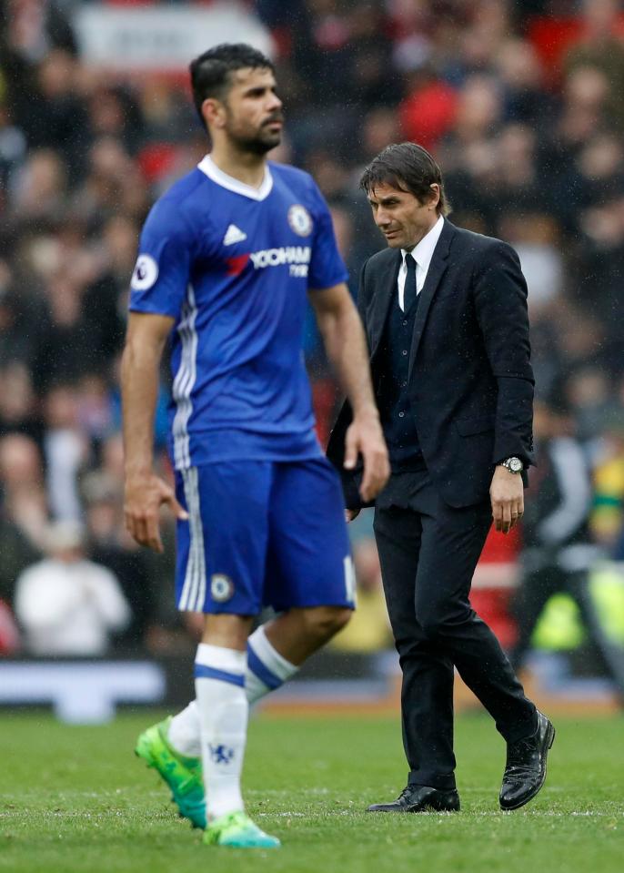 Diego Costa has been told he can leave by Antonio Conte