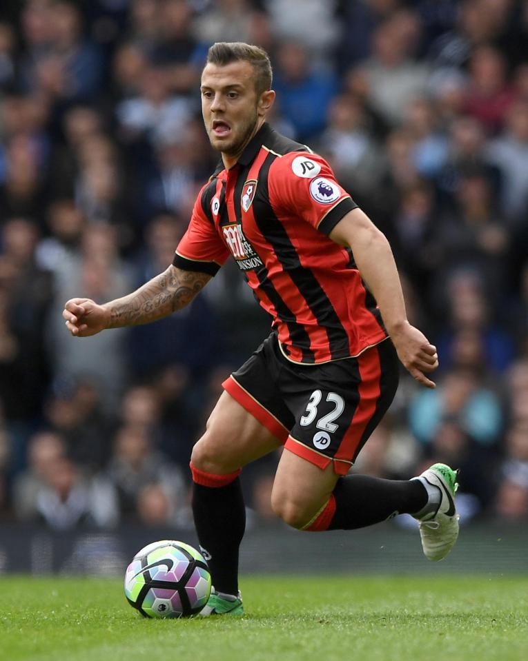  The English international spent last campaign on loan at Bournemouth where he featured 27 times