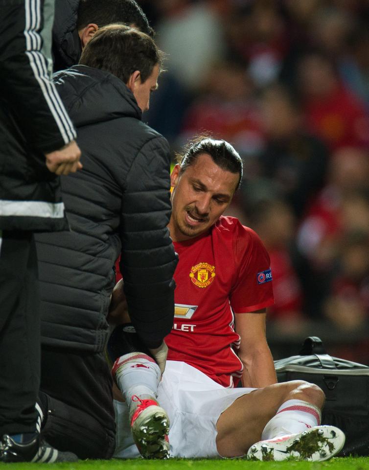  Cruel injury cut Zlatan Ibrahimovic's Manchester United career short last season