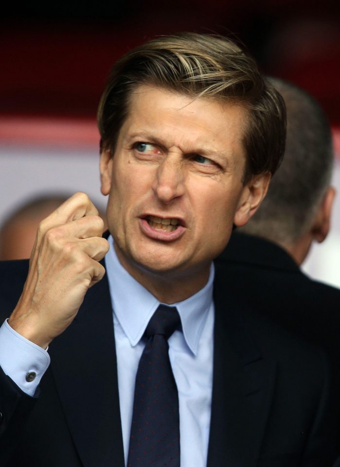  Steve Parish has laughed off suggestions he would sell the club