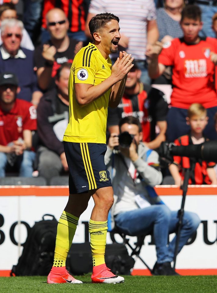  Gaston Ramirez is closing in on a deal from Boro to Sampdoria