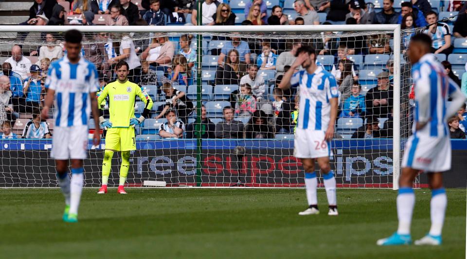  Huddersfield already look on course to head straight back to the Championship