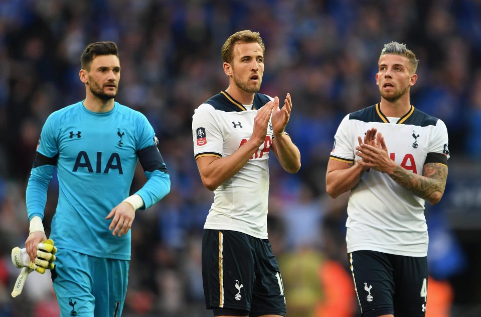  And they will be playing their home matches at Wembley this season as White Hart Lane is renovated