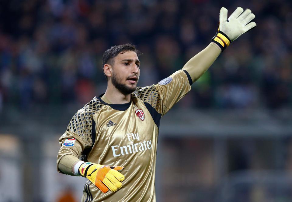  The Italian shot stopper reportedly has a £65m release clause in his contract