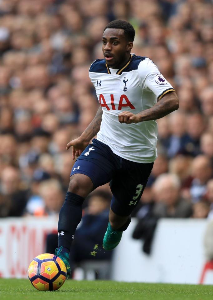  Danny Rose has been chosen at left-back in the PFA Team of the Year for the last two seasons