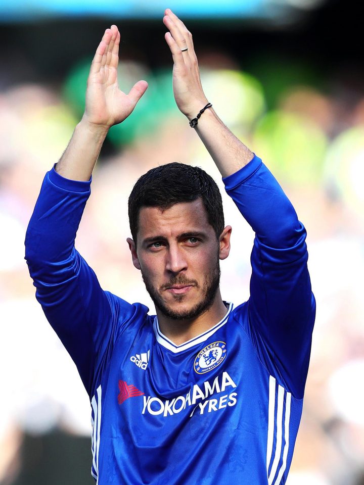  Eden Hazard has been linked with a move to La Liga giants Barcelona