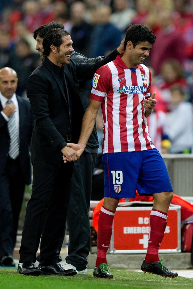  Diego Simeone has told Atletico Madrid to hurry up and re-sign Diego Costa