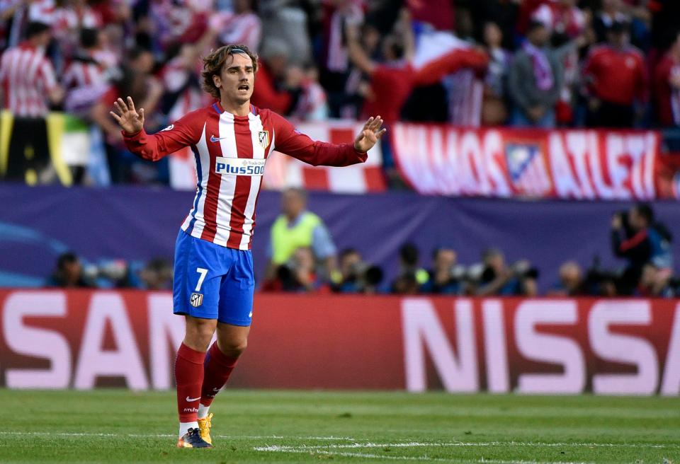  Antoine Griezmann had signed a new deal at Atletico Madrid after ban was upheld