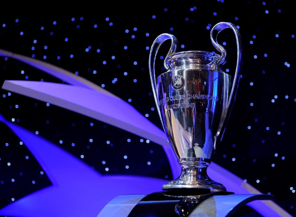  The Champions League trophy awaits next May