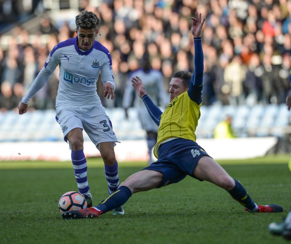  Yasin Ben El-Mhanni has made two FA Cup appearances for the first team at Newcastle