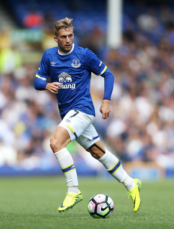  Gerard Duelofeu left Everton over the summer after Barcelona activated his release clause