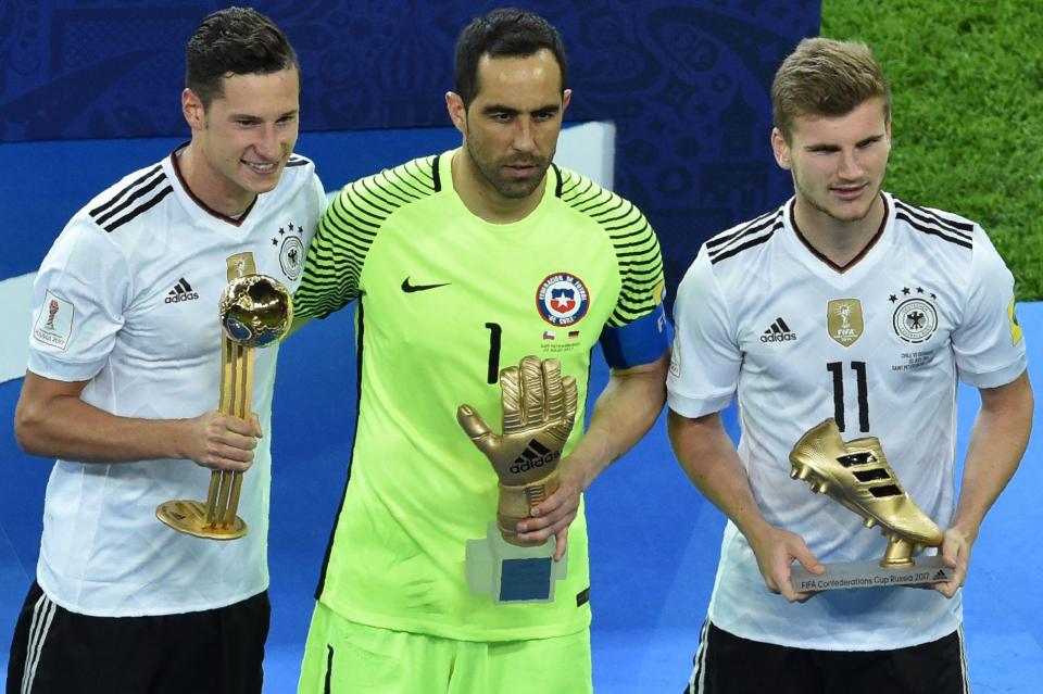  Julian Draxler starred in Germany's Confederations Cup win