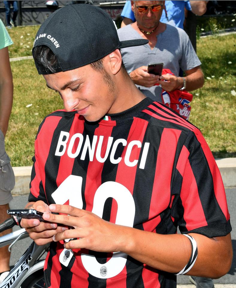  Fans have been thrilled by the recent arrivals at the San Siro