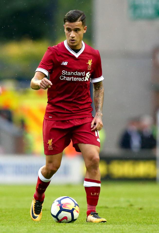  Barcelona are closing in on a deal for Liverpool star Philippe Coutinho