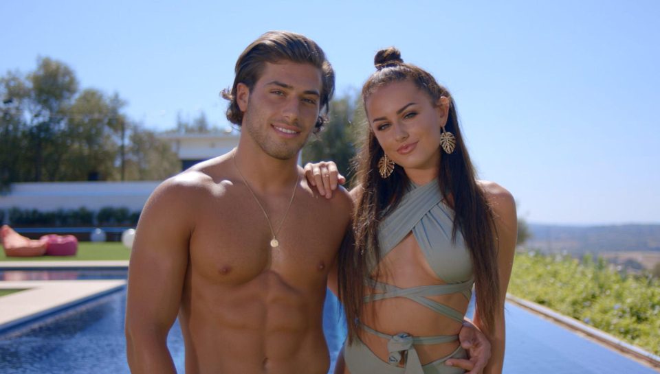  The dancer won the ITV2 show with boyfriend Kem Cetinay