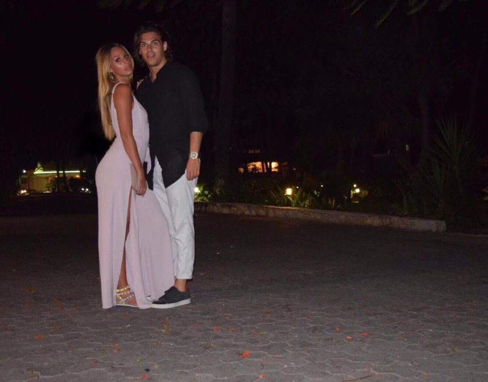  Amber fell sick during a trip to Bali - and again while on holiday in Antigua with her boyfriend Chris Clark