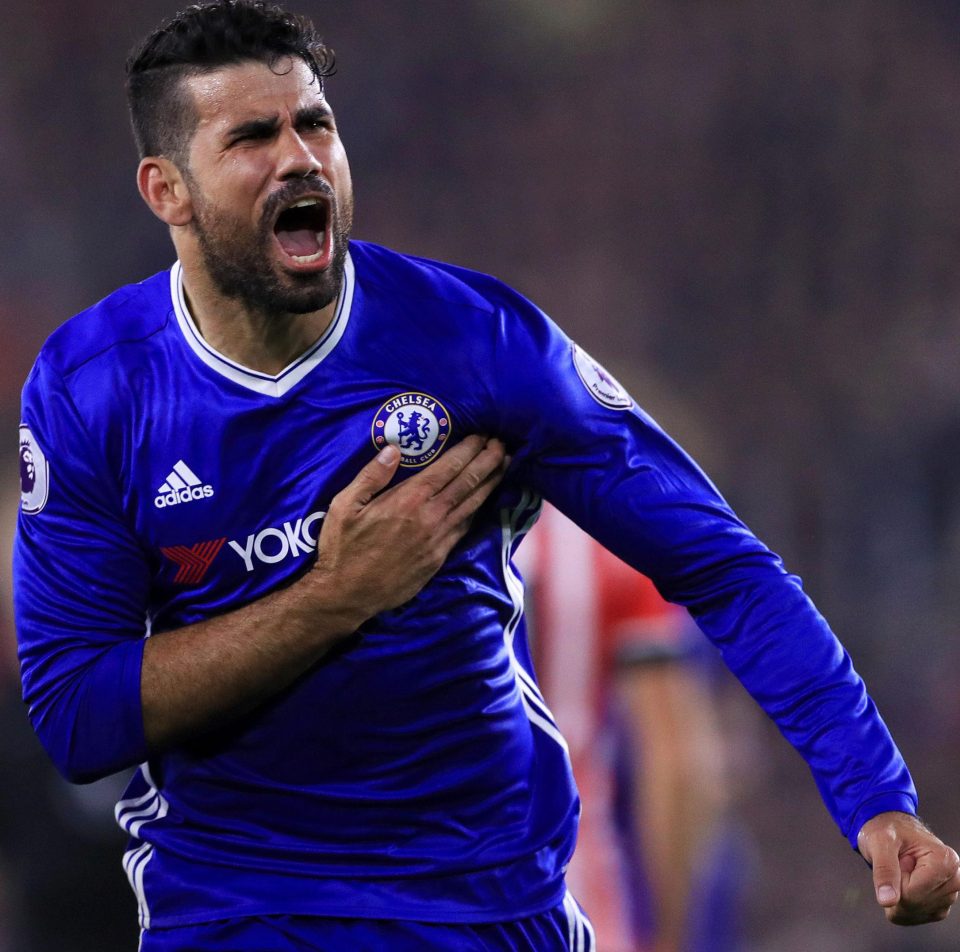  Diego Costa is ready to hand in a transfer request