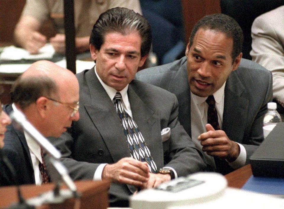  Robert was on the legal team for friend OJ Simpson during his murder trial, which created a rift between him and then ex-wife Kris