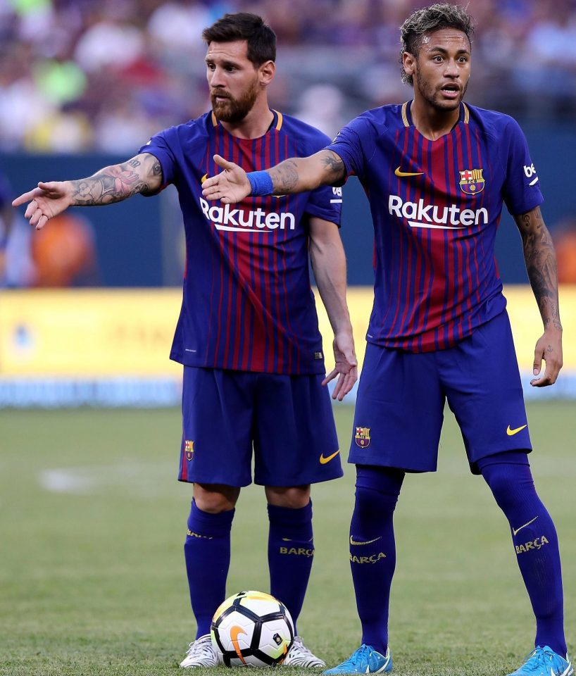  Neymar can finally emerge from Lionel Messi's shadow