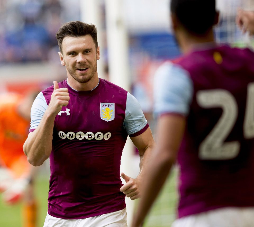  Striker Scott Hogan has looked sharp for Villa in pre-season