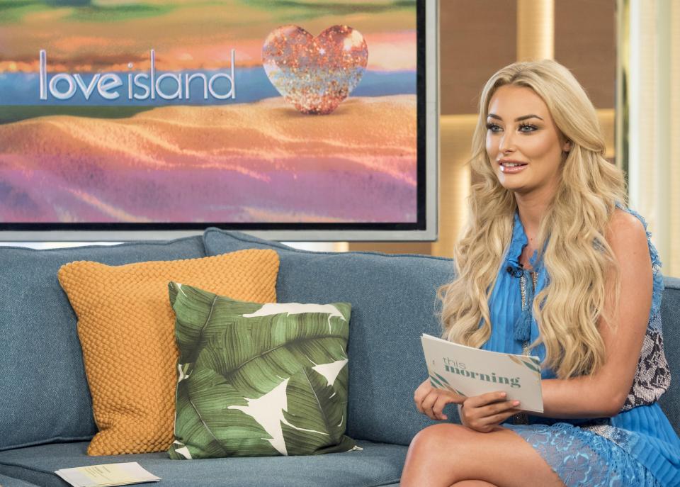  Chloe Crowhurst has hinted she could be presenting the 'Winter Love Island'