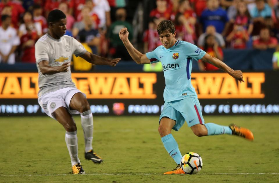  Sergi Roberto's versatility is a big positive for managers seeking to improve their squads in Europe