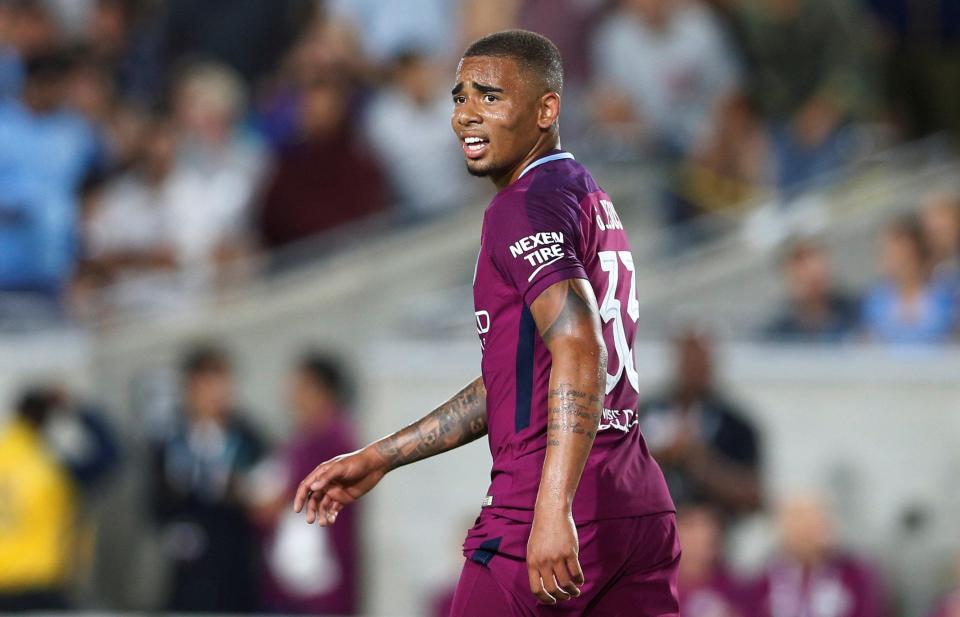  Guardiola has Samba sensation Gabriel Jesus in his ranks