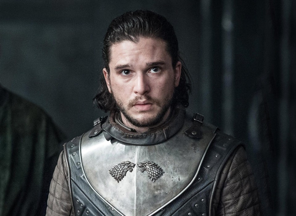 Actor Kit Harrington plays King of the North Jon Snow