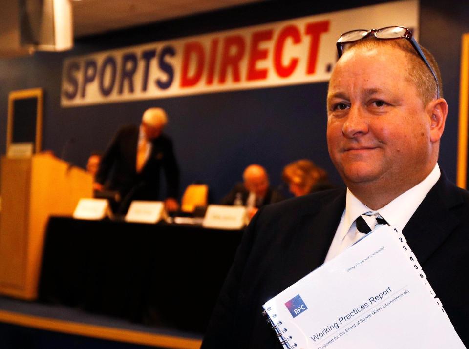  Mike Ashley has told Rafa Benitez he will not be given any more money