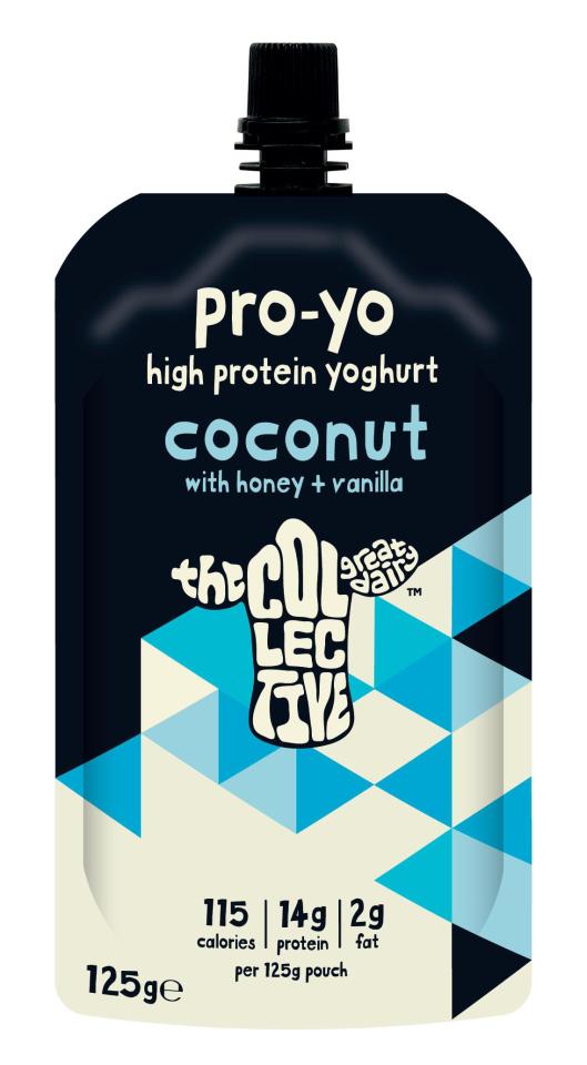  The Collective's high-protein yoghurt pouch has 115 calories