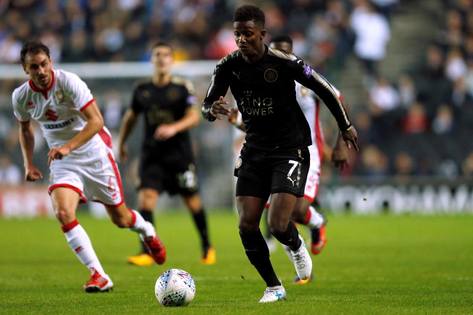  Gray in pre-season action against MK Dons