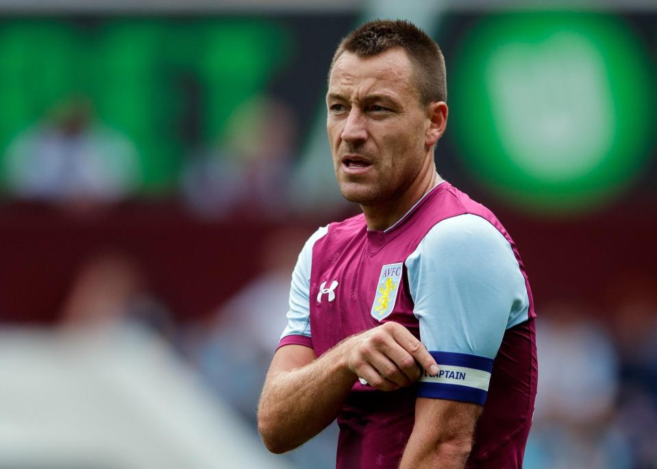  Villa hope the former Chelsea skipper's leadership can make the difference