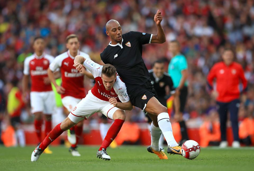  Steven N'Zonzi already has Premier League experienced having played for Blackburn and Stoke