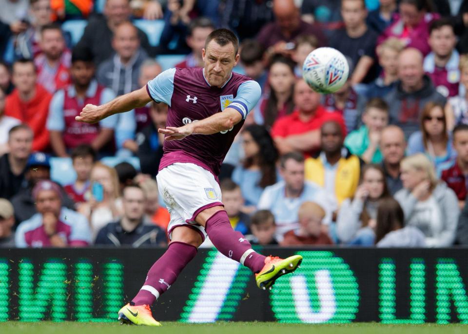  Terry has looked impressive for Villa in pre-season