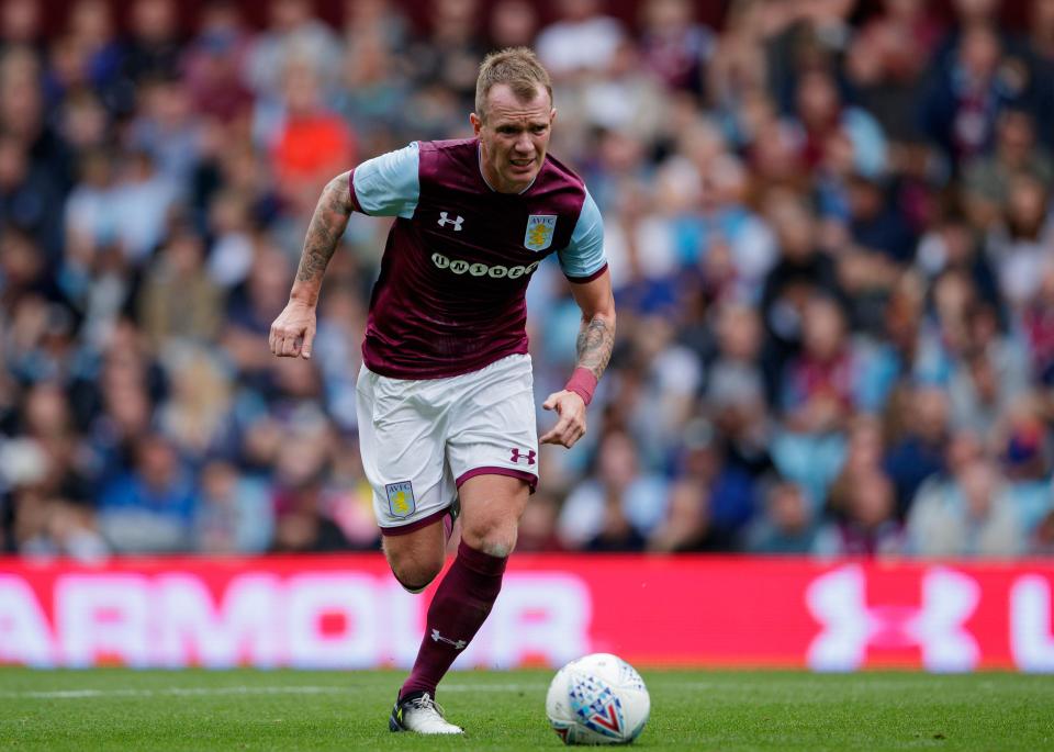  Former Stoke midfielder Glenn Whelan is another man to bring experience to Villa