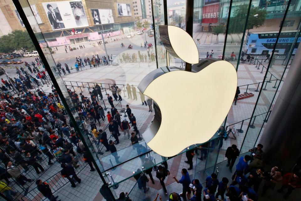  From small beginnings, Apple is now a globally dominating brand