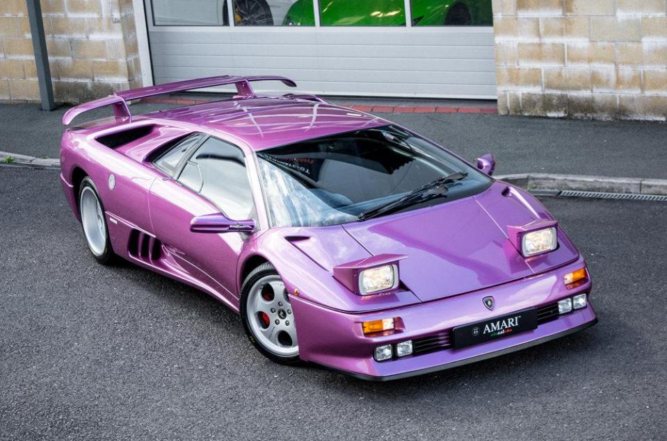  Lamborghini Diablo was one of two used in Cosmic Girl video