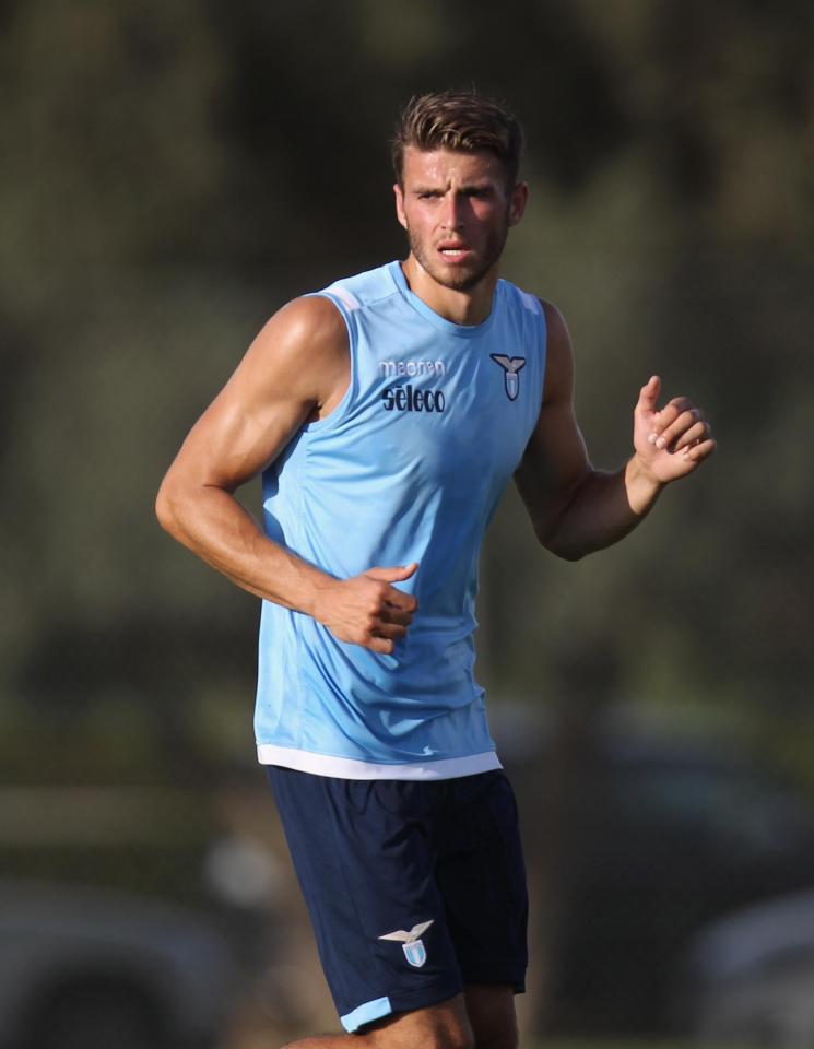  The 23-year-old scored three goals for Lazio last season, and can fit in at centre-back or left-back