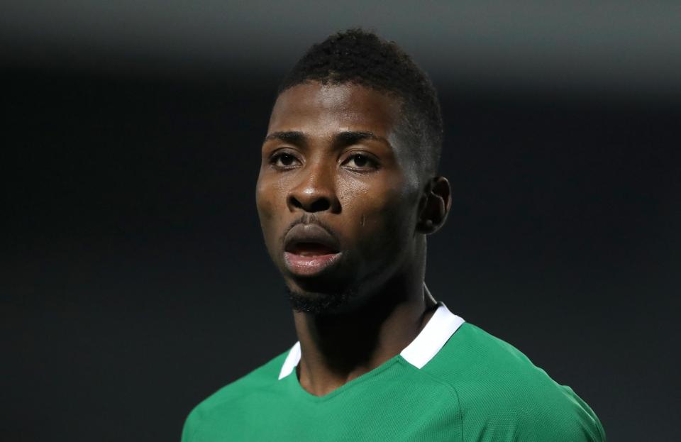  Coming the other way could be Manchester City's Nigerian forward Kelechi Iheanacho