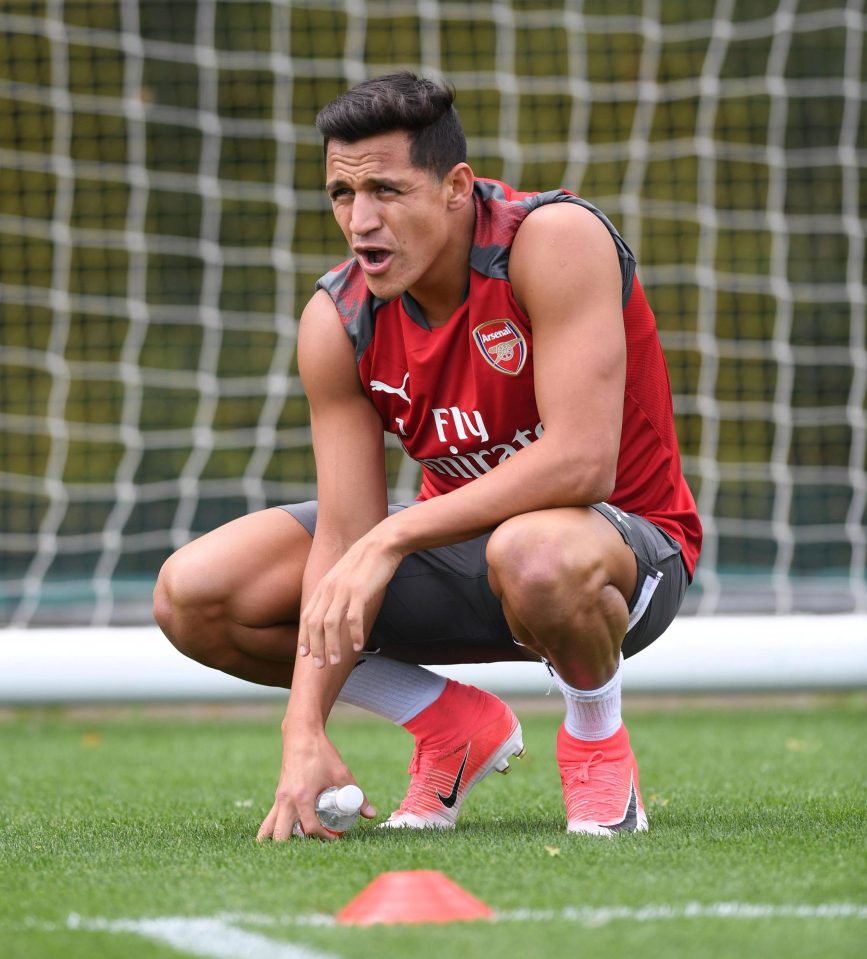  Alexis Sanchez had been granted additional leave due to the Confederations Cup, but then claimed to be ill when failing to return