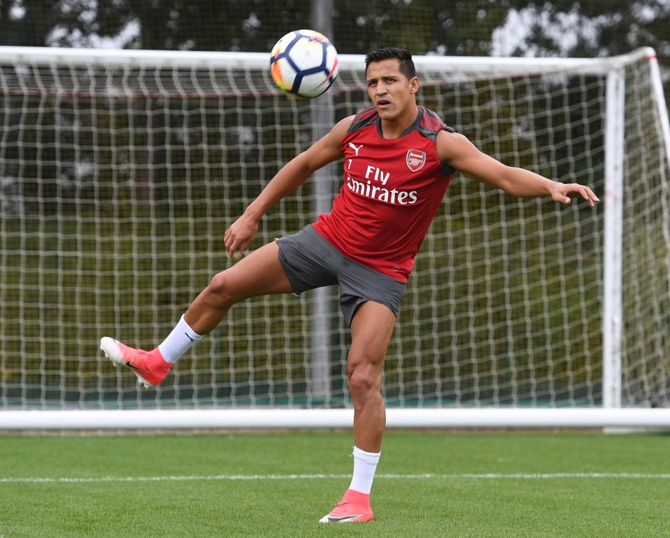  Alexis Sanchez is back in Arsenal training, but how long will he stay a Gunner?