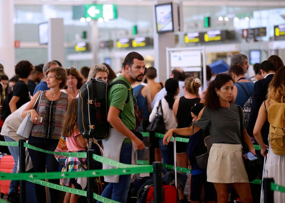  A walkout by border staff would lead to travel chaos and could see the airport shut down