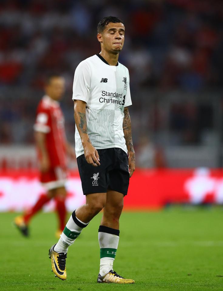  Philippe Coutinho is keen to move to Barcelona