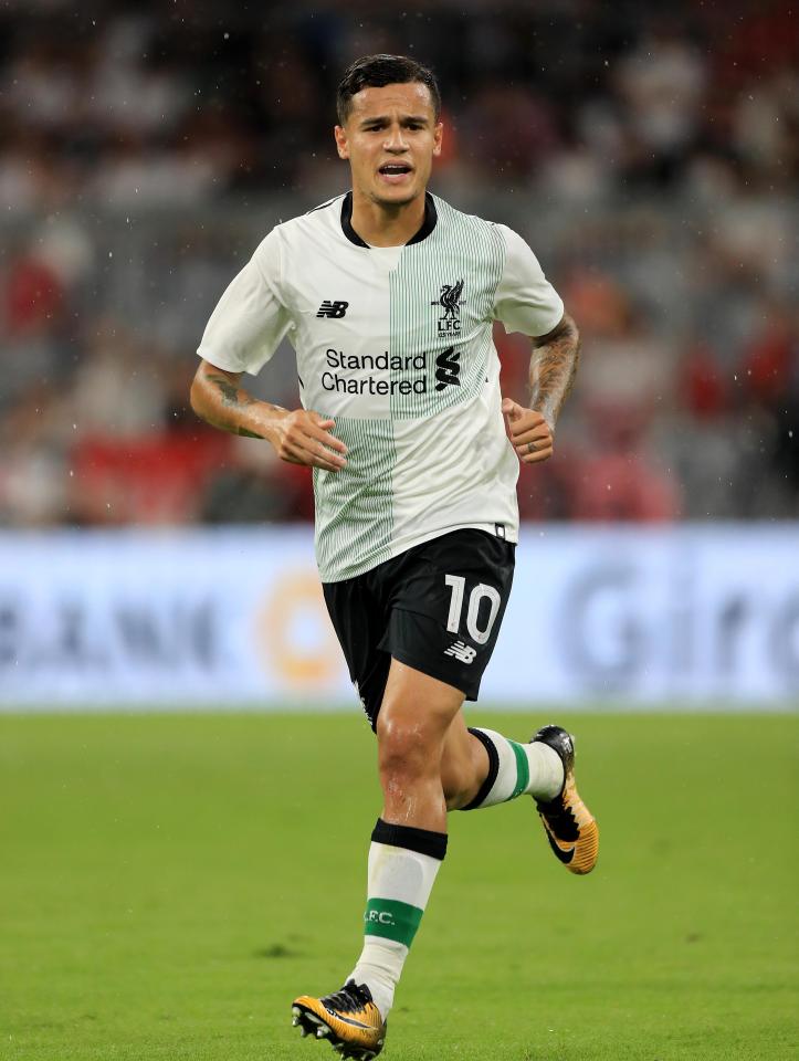  Liverpool fear they will lose Philippe Coutinho to Barcelona